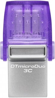 Kingston DataTraveler microDuo 3C Gen3 64 GB (DTDUO3CG3/64GB) Flash Bellek kullananlar yorumlar
